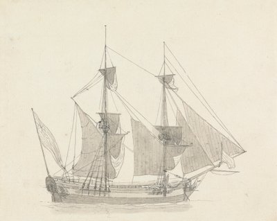 En tomester i sejl af Thomas Daniell