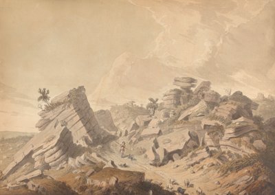 Brimham Crags af Thomas Daniell