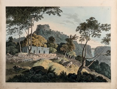 Raje Gaut, hovedvejen op til Rotas Ghur, Bahar af Thomas Daniell