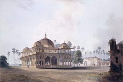 Makhdum Shah Daulats mausoleum, Maner, Bihar, ca. 1788-1796 af Thomas Daniell