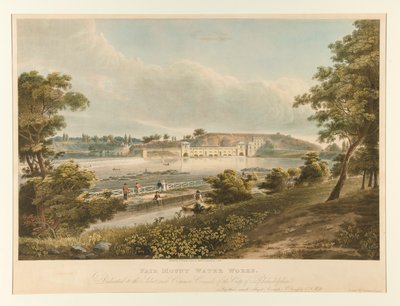 Fairmount Water Works (Philadelphia) af Thomas Doughty