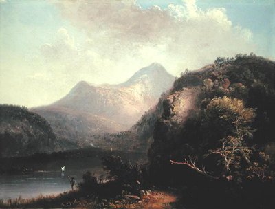Udsigt i Maine (olie på lærred) af Thomas Doughty