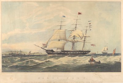 Det berømte Clipper-skib Marco Polo af Thomas Dove