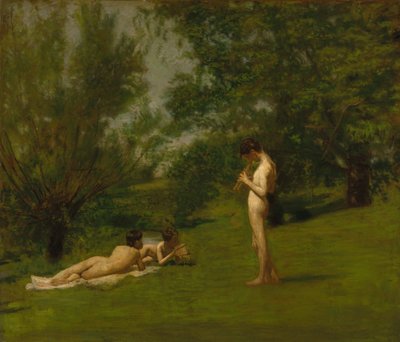 Arcadia, ca. 1883. af Thomas Eakins