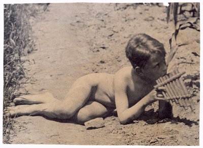 Ben Crowell Study for Arcadia, ca. 1883. af Thomas Eakins