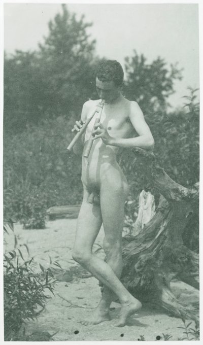 J. Laurie Wallace Study for Arcadia, ca. 1883. af Thomas Eakins