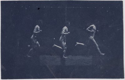 Marey Wheel-fotografier af George Reynolds, ca. 1884. af Thomas Eakins