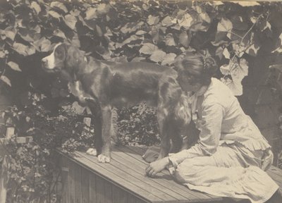 [Margaret Eakins og Harry] af Thomas Eakins