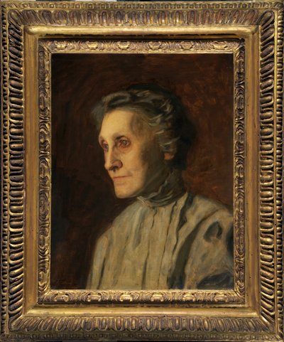 Portræt af fru Helen Mac Knight (Portræt af en mor) af Thomas Eakins