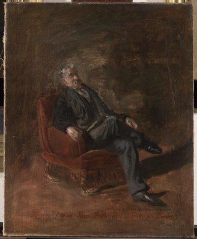 Riter Fitzgerald, ca. 1895 af Thomas Eakins