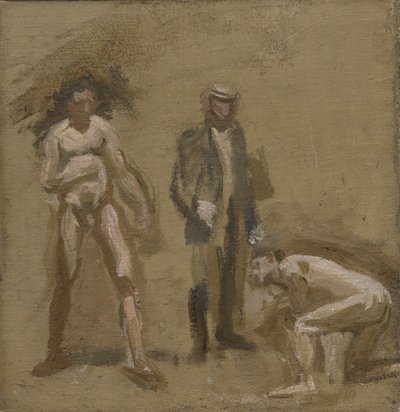At tage greven, studere af Thomas Eakins