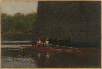 The Oarsmen (The Schreiber Brothers) af Thomas Eakins