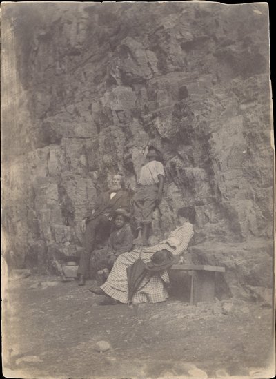 [William H. Macdowell og Margaret Eakins i Saltville eller Clinch Mountain, Virginia],..., 1880-82. af Thomas Eakins.
