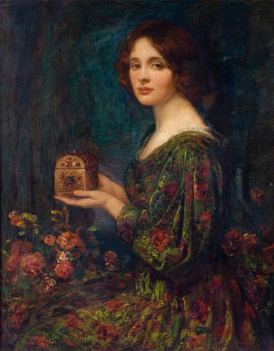 Den juvelbesatte kiste af Thomas Edwin Mostyn