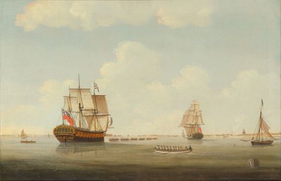 HMS Woolwich under bugsering af Thomas Elliott