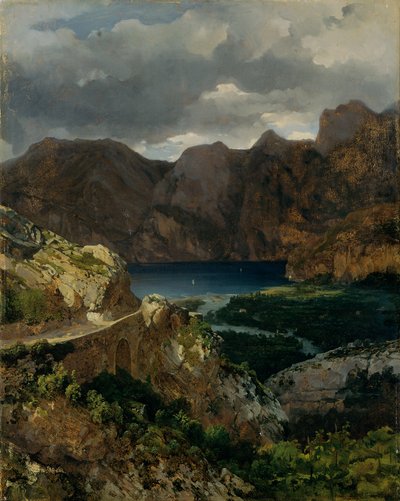Udsigt over Gardasøen af Thomas Ender
