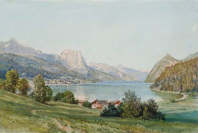 Grundlsee i Steiermark af Thomas Ender