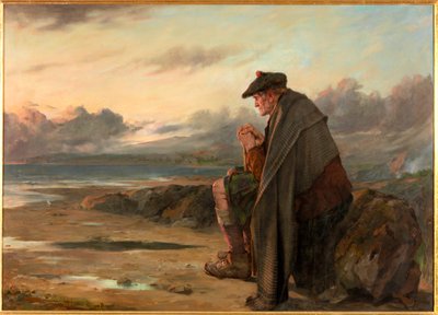 Åh, hvorfor jeg forlod mit hjem", 1886 af Thomas Faed