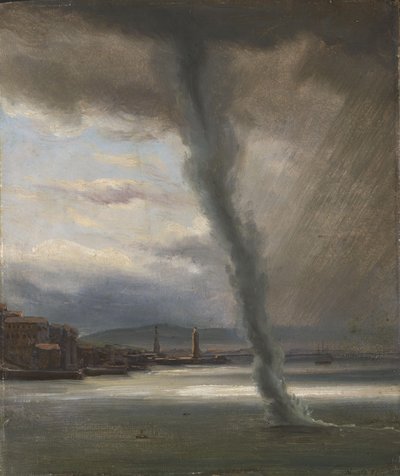 En vandtud ved Napoli-bugten af Thomas Fearnley