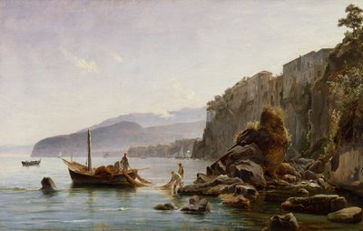 Fiskere ved Sorrento af Thomas Fearnley