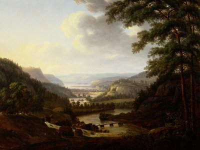 Udsigt over Tistedal af Thomas Fearnley