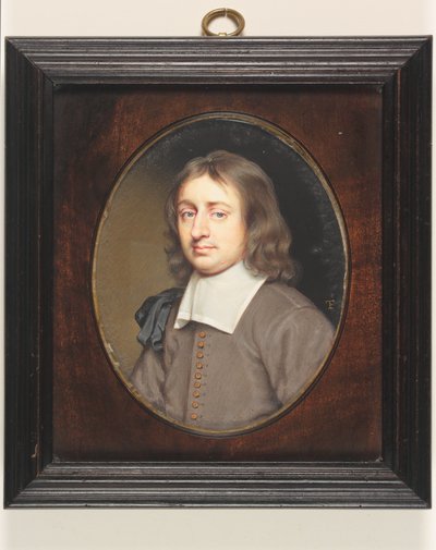 Christopher Simpson (akvarel på vellum) af Thomas Flatman