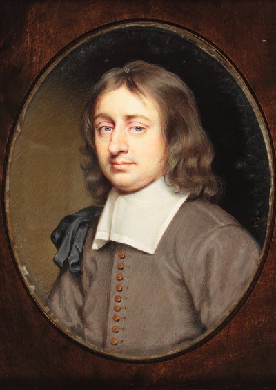 Christopher Simpson (akvarel på vellum) af Thomas Flatman