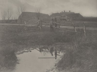 En marskgård, 1886 (foto) af Thomas Frederick Goodall