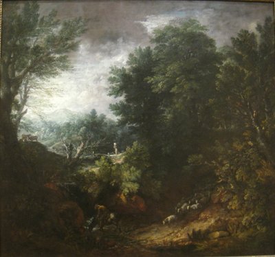 Et storslået landskab af Thomas Gainsborough