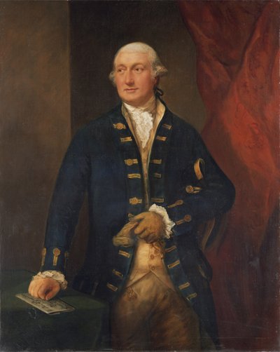 Admiral Thomas Graves, 1785 af Thomas Gainsborough