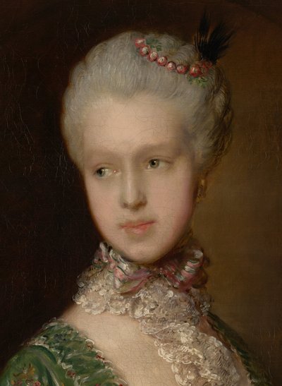 Elizabeth Wrottesley, senere hertuginde af Grafton af Thomas Gainsborough