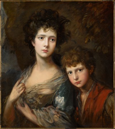 Elizabeth og Thomas Linley af Thomas Gainsborough