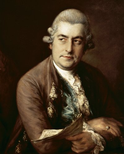 Johann Christian Bach, 1776 af Thomas Gainsborough