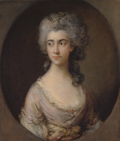 Mary Heberden, ca. 1777. af Thomas Gainsborough