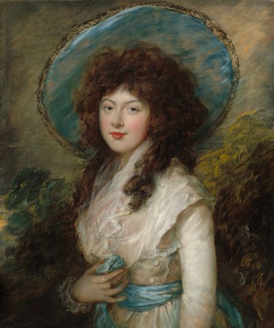 Frøken Catherine Tatton, 1786. af Thomas Gainsborough