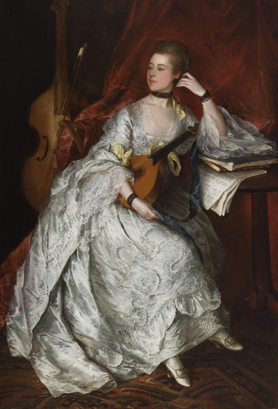 Portræt af Ann Ford (senere fru Philip Thicknesse) af Thomas Gainsborough