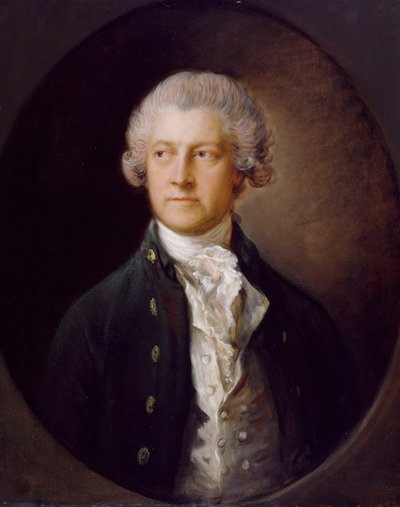 Portræt af Lewis Bagot, biskop af Bristol af Thomas Gainsborough