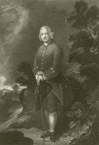 Portræt af Ralphe Schomberg af Thomas Gainsborough
