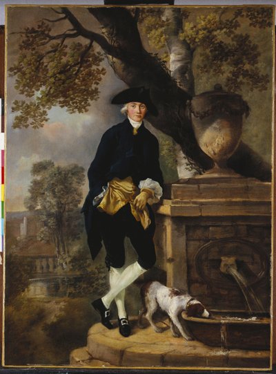 Portræt af en gentleman af Thomas Gainsborough