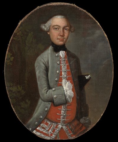 Portræt af en herre, ca. 1745-48 af Thomas Gainsborough