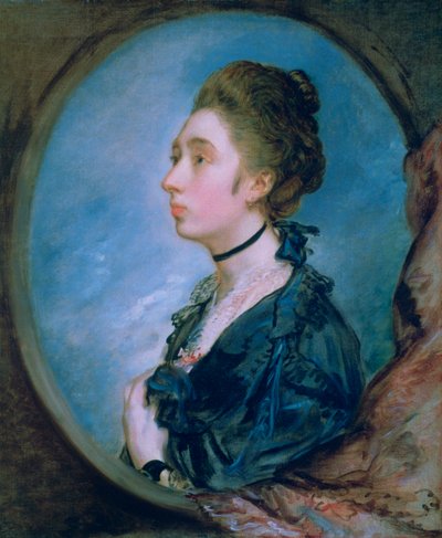 Kunstnerens datter Margaret, c1772 af Thomas Gainsborough