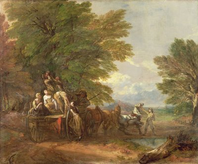 Høstvognen, c.1767 af Thomas Gainsborough