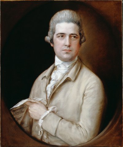 Thomas Linley den ældre af Thomas Gainsborough