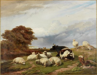 I marsken nær Ramsgate, Isle of Thanet af Thomas George Cooper