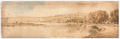 Et udvalg af tyve af de mest maleriske udsigter i Paris, 1802. af Thomas Girtin