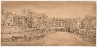 Et udvalg af tyve af de mest maleriske udsigter i Paris, 1802. af Thomas Girtin
