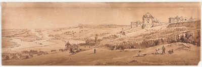 Et udvalg af tyve af de mest maleriske udsigter i Paris, 1802. af Thomas Girtin