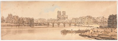 Et udvalg af tyve af de mest maleriske udsigter i Paris, 1802. af Thomas Girtin