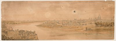 Et udvalg af tyve af de mest maleriske udsigter i Paris, 1802. af Thomas Girtin