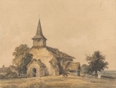 Kapelkirken, Surrey af Thomas Girtin